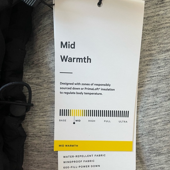 22”PTP 🎁 Sz 12 NWT Wunder Puff coat removable hood down crop super crop - Picture 9 of 14